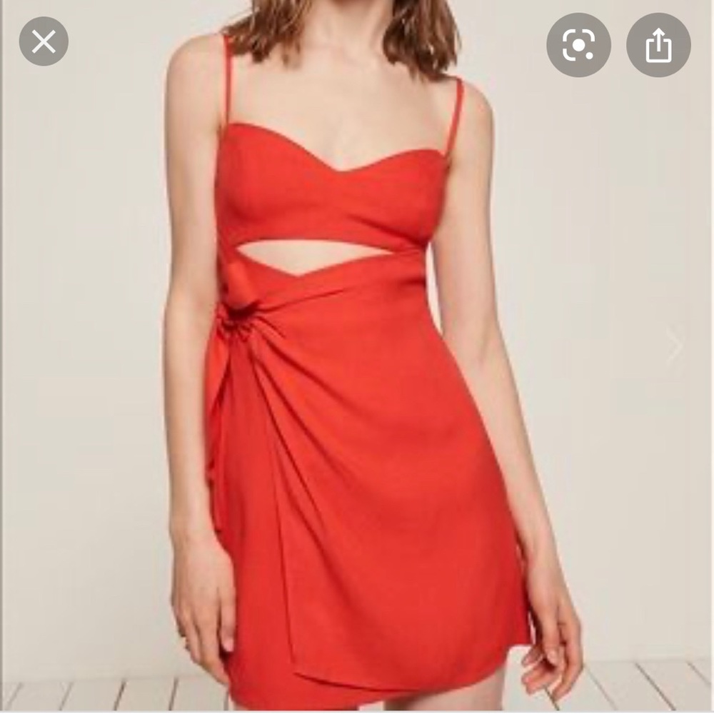 NWT Reformation Sayulita Dress Cherry NWT